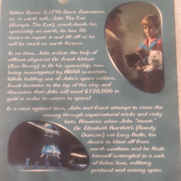 VTG VHS#SV10716 The Cat From Outer Space - Picture 3 of 6